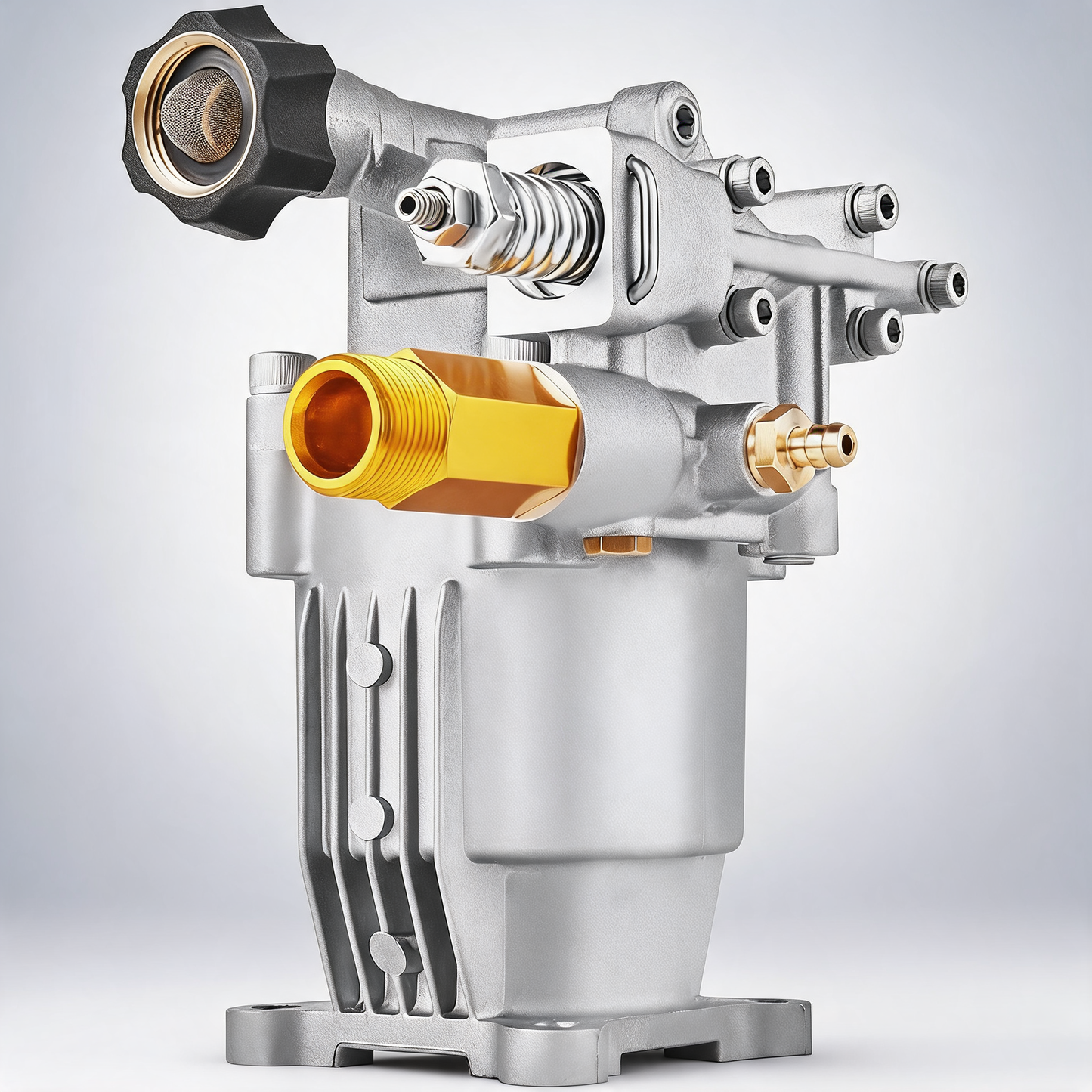 Pressure washer pump, 19 mm shaft horizontal, 3400 PSI, 2.5GPM, replacement power washer pumps kit