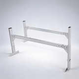 Van roof ladder rack, 2 bars aluminium alloy roof ladder racks, 181 kg capacity Rain-Gutter van roof rack