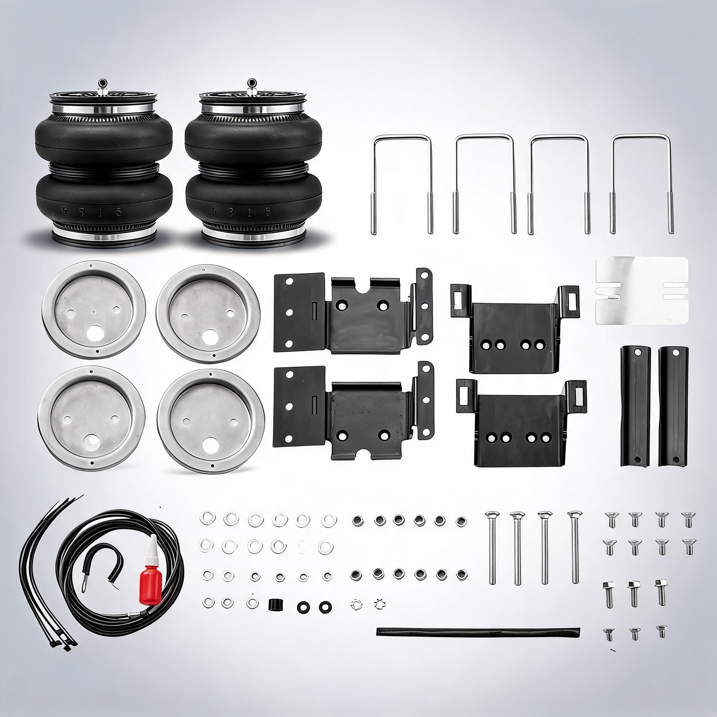 Air bag suspension kit, air springs suspension bag kit compatible with 2011-2019 Chevrolet Silverado 2500/3500HD
