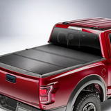 Tri-Fold truck bed tonneau cover, compatible with 2019-2024 Chevy Silverado GMC Sierra 1500 1775 mm bed black