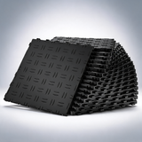 Garage tiles interlocking - 12 x 12 x 0.53 inch 50 pack Non-Slip garage floor covering tiles
