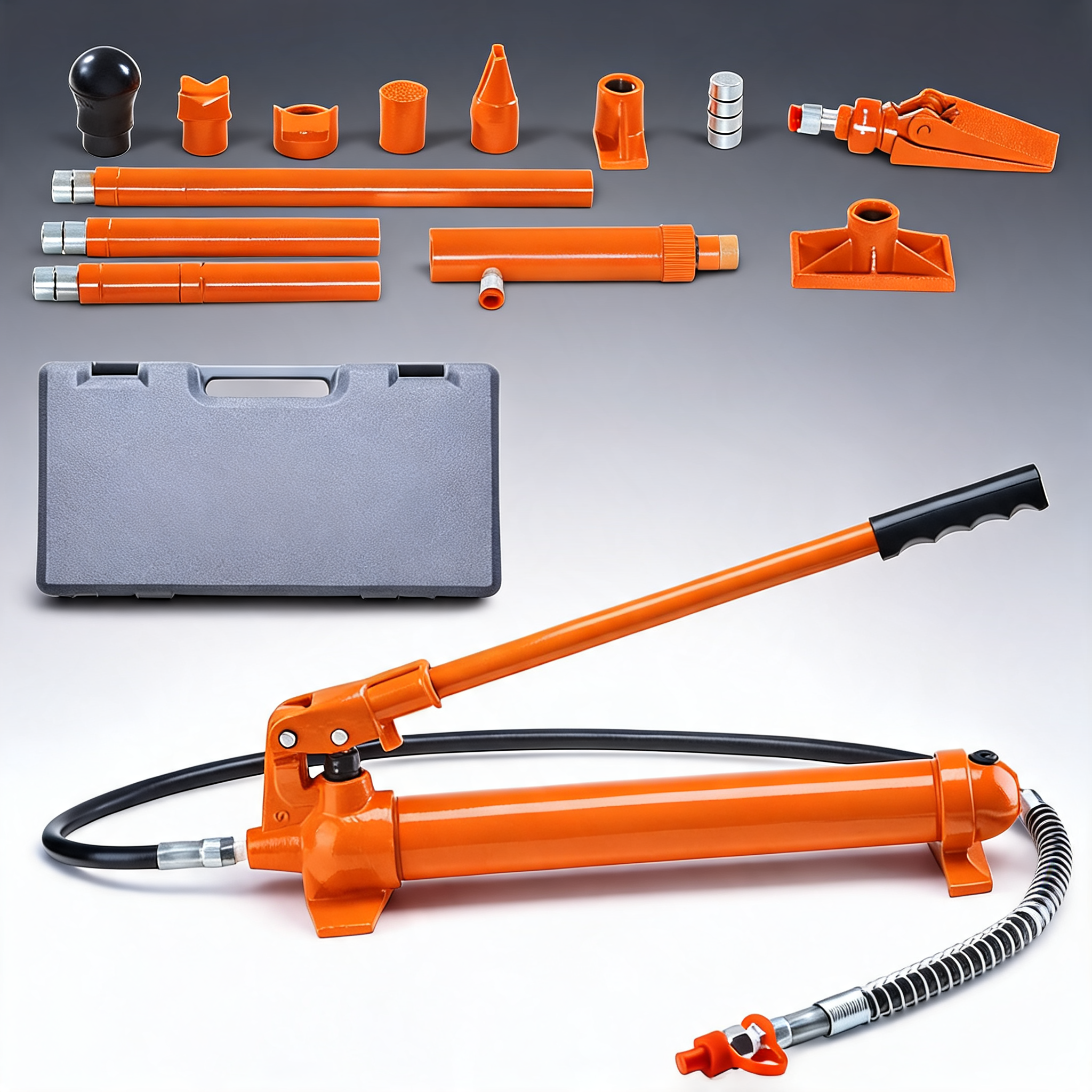 12 ton hydraulic jack air pump lift Ram body frame porta power repair kits