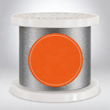 T316 stainless steel cable 3.18mm 7x7 steel wire rope 182.3m cable railing
