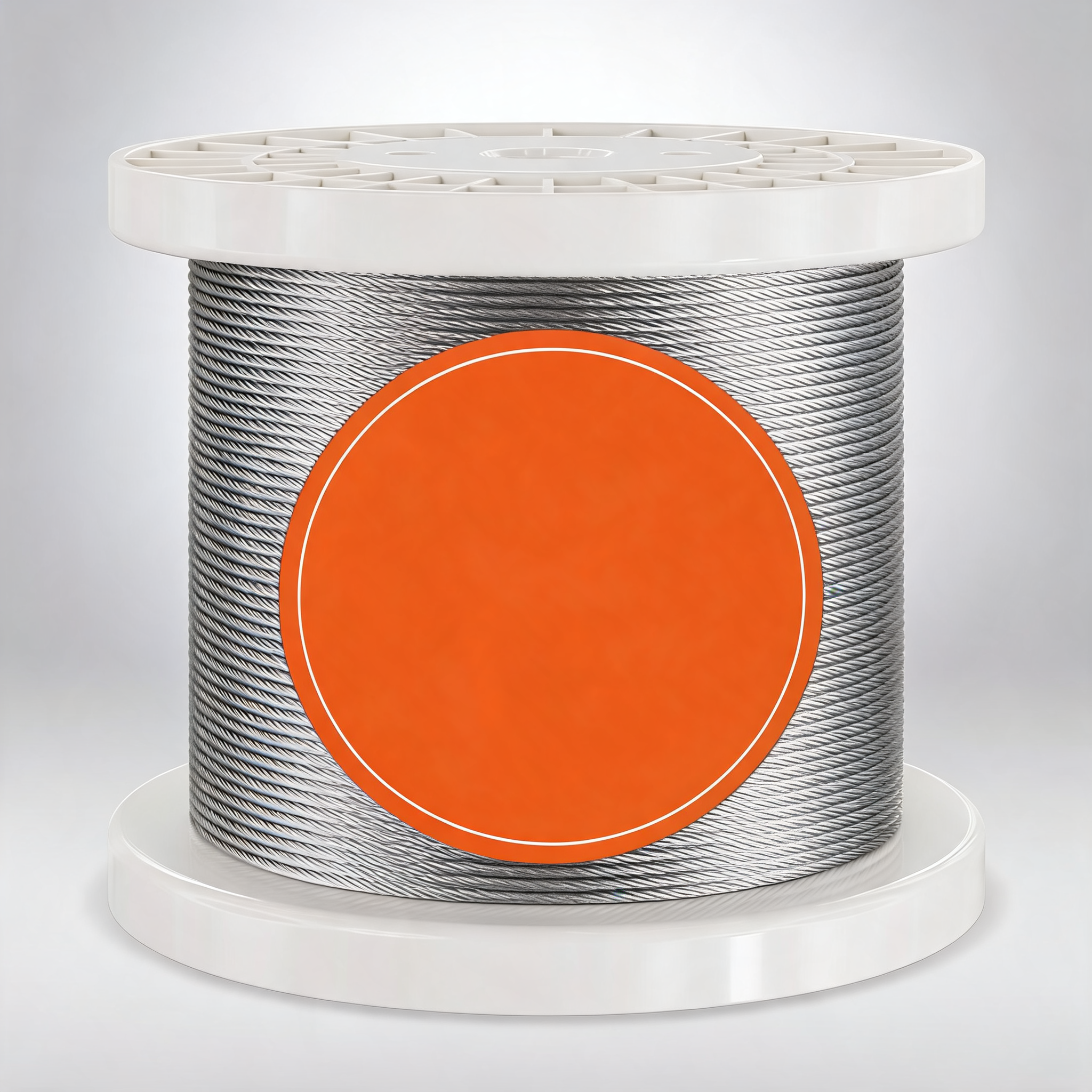T316 stainless steel cable 3.18mm 7x7 steel wire rope 182.3m cable railing