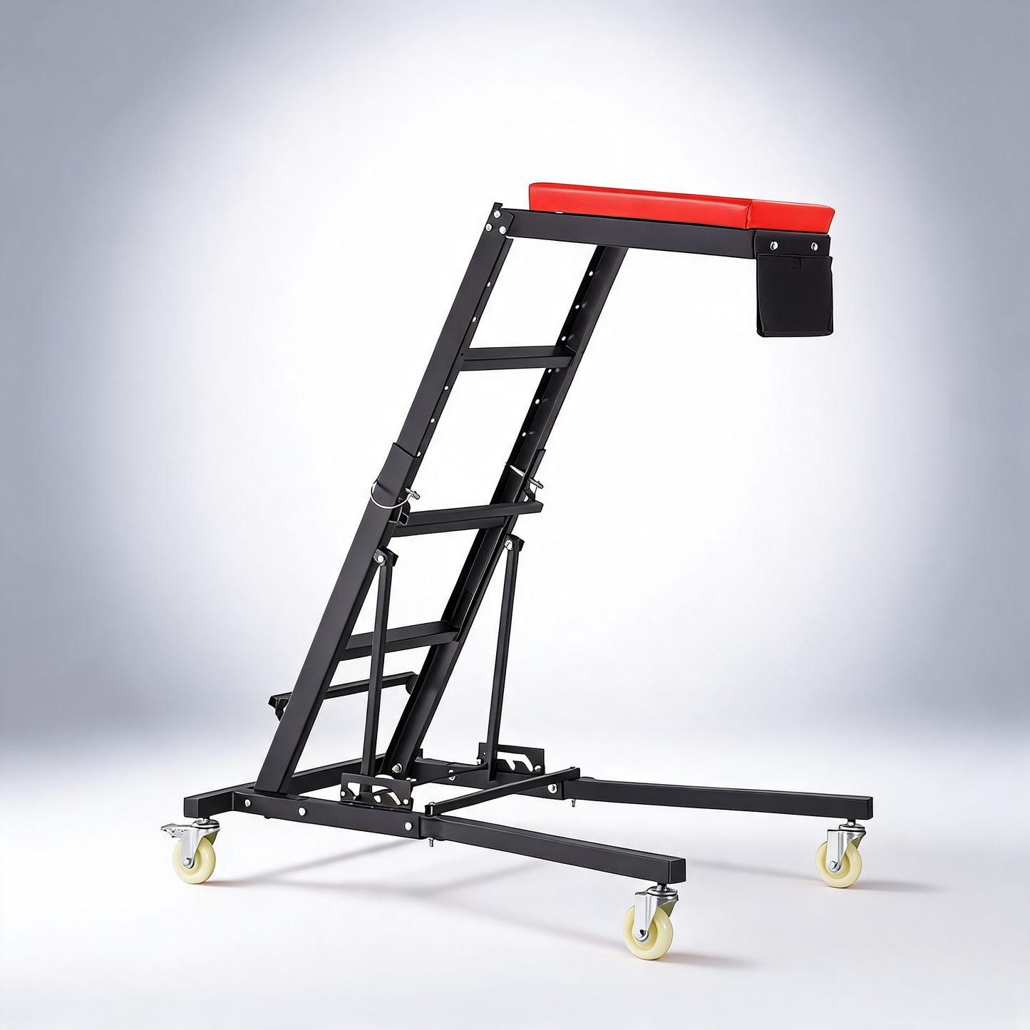 Automotive topside creeper, with adjustable height 48 to 76, 181.44KGS capacity high creeper, 4 swivel wheels