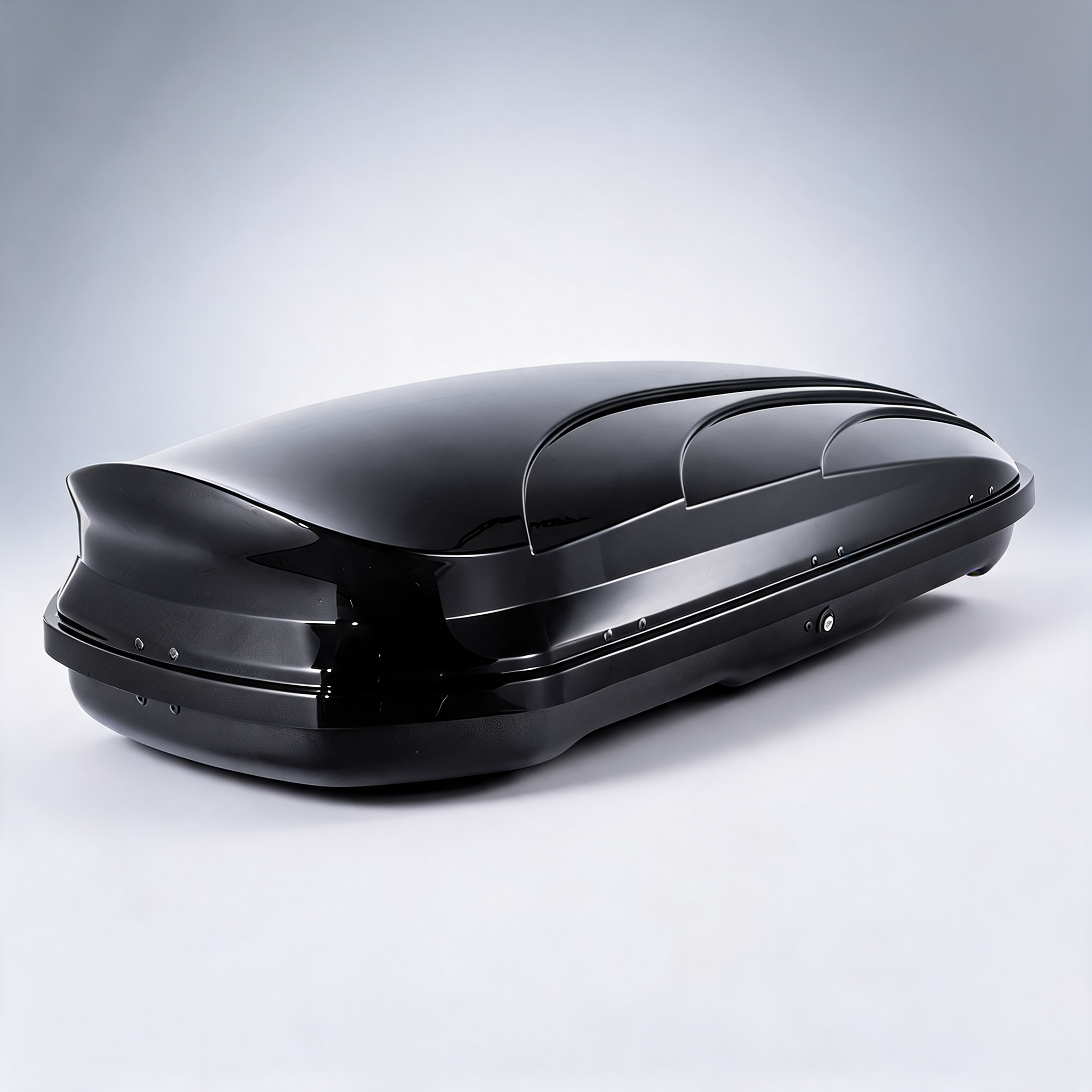 Rooftop cargo carrier 340 l luggage storage box ABS for SUVs cars
