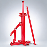 Manual tyre changer, portable hand bead breaker mounting tool for 203 - 406 mm tyres, car truck trailer