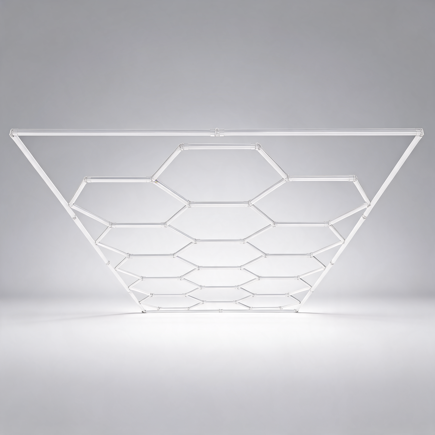 Hexagon garage lights 66300LM 15 grids honeycomb LED shop ceiling light