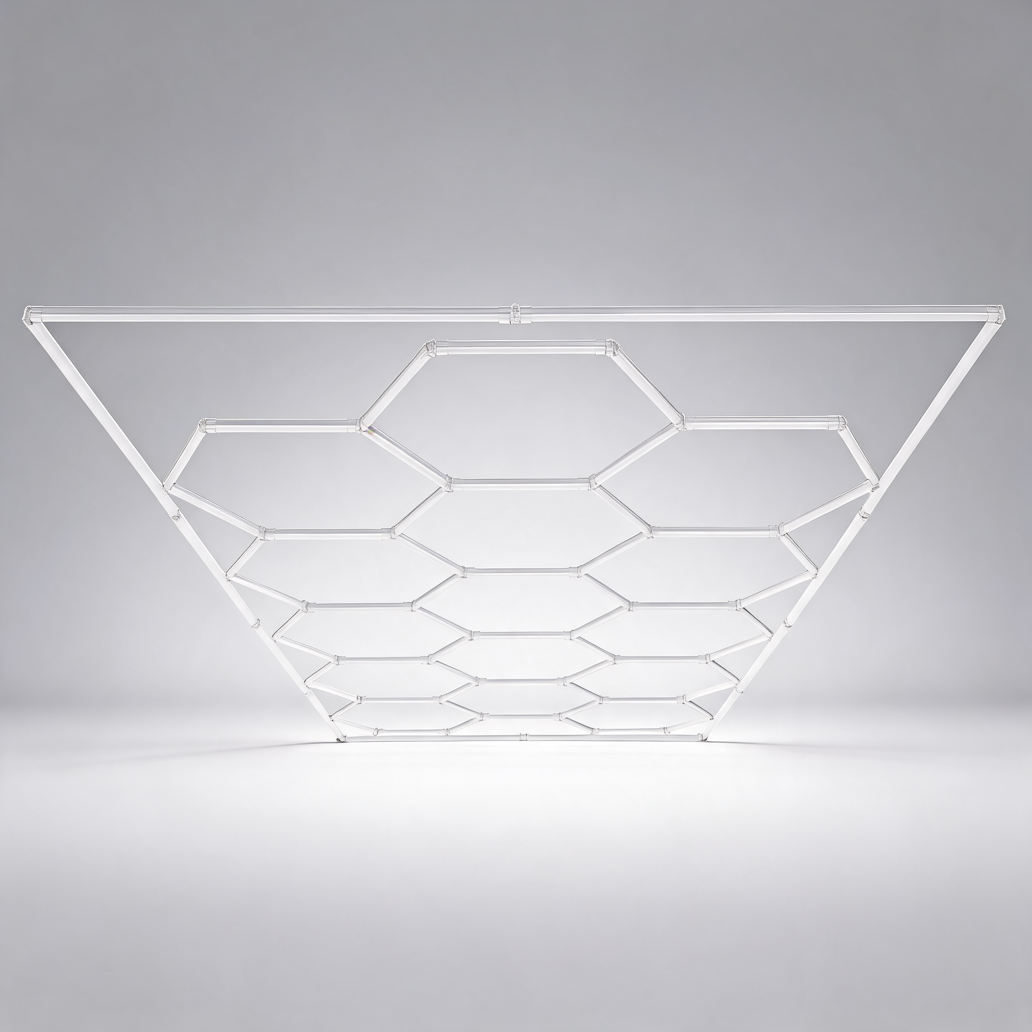 Hexagon garage lights 66300LM 15 grids honeycomb LED shop ceiling light