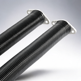 Garage door torsion springs pair of 0.218 x 2 x 23inch with winding bars
