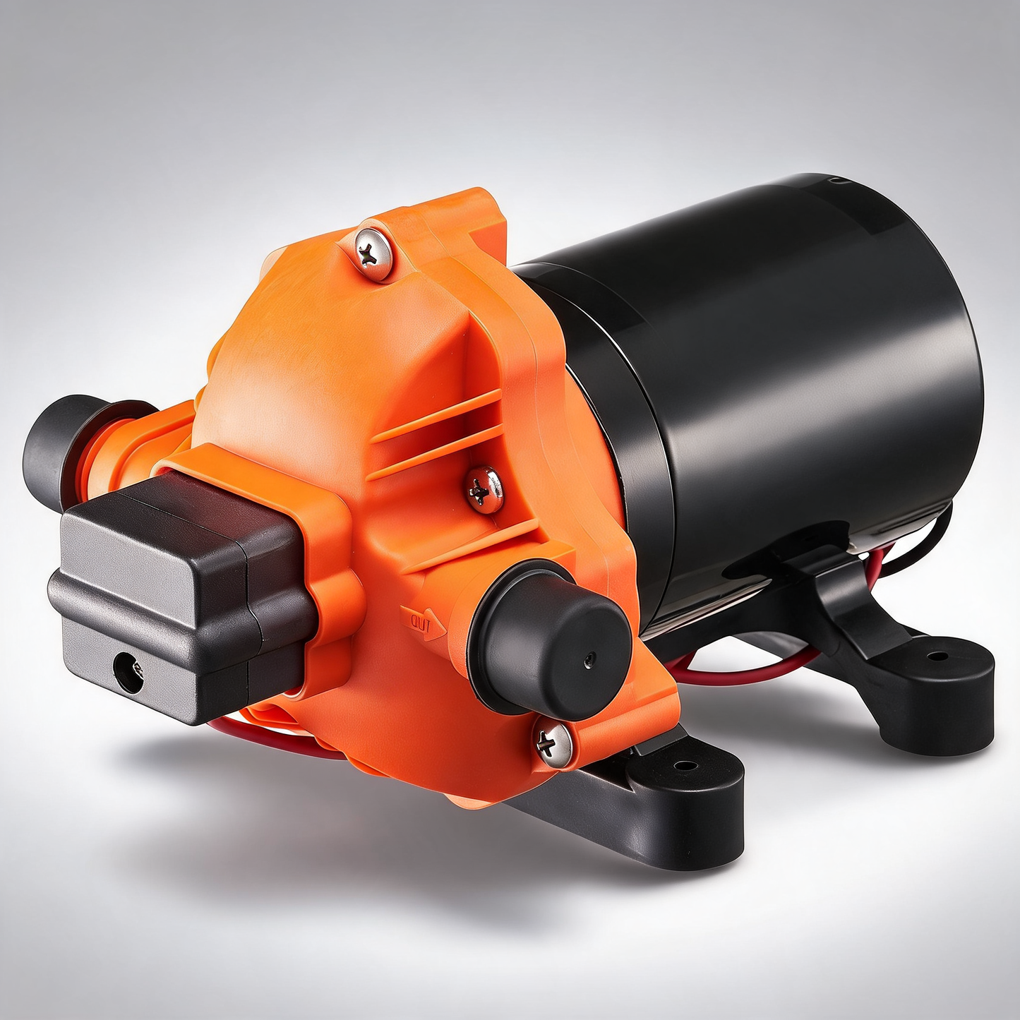 Diaphragm pump 3GPM 11.36 l/min 3-Chamber water pump pressure switch