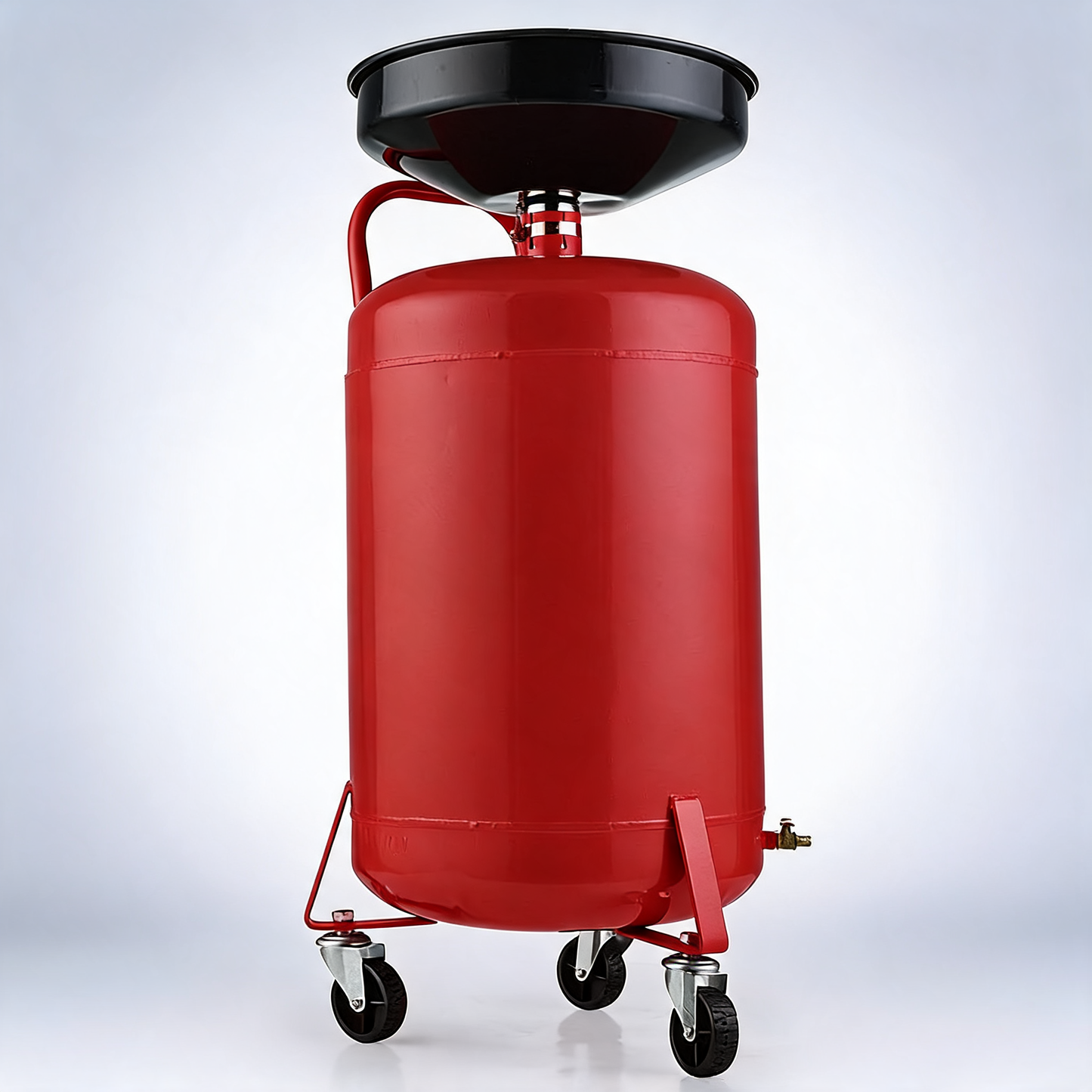 T-REX 60L mobile waste oil drainer tank telescopic for car engine workshop