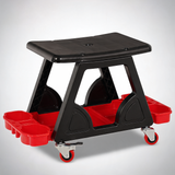 Auto repair polishing stool detachable seat car wash tool creeper stool