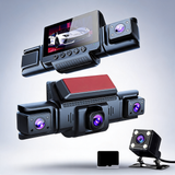 4-Channel 360 degree panoramic 1080P HD dash cam comes with 32GB TF card