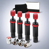 X-BULL 4PCS tyre deflators air quick deflator adjustable 10-30 PSI tyre valve