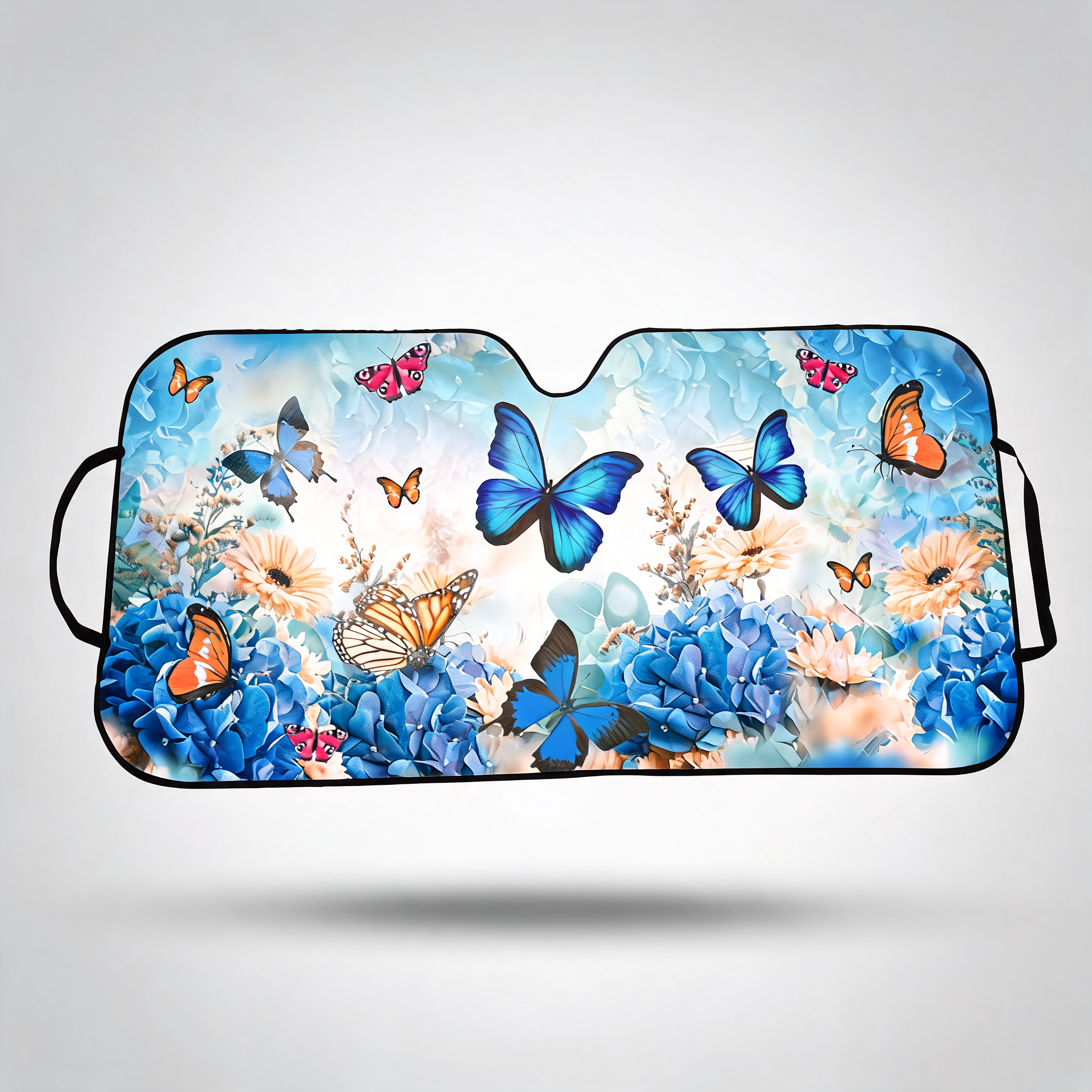 Driving car sunshade for windshield UV protection