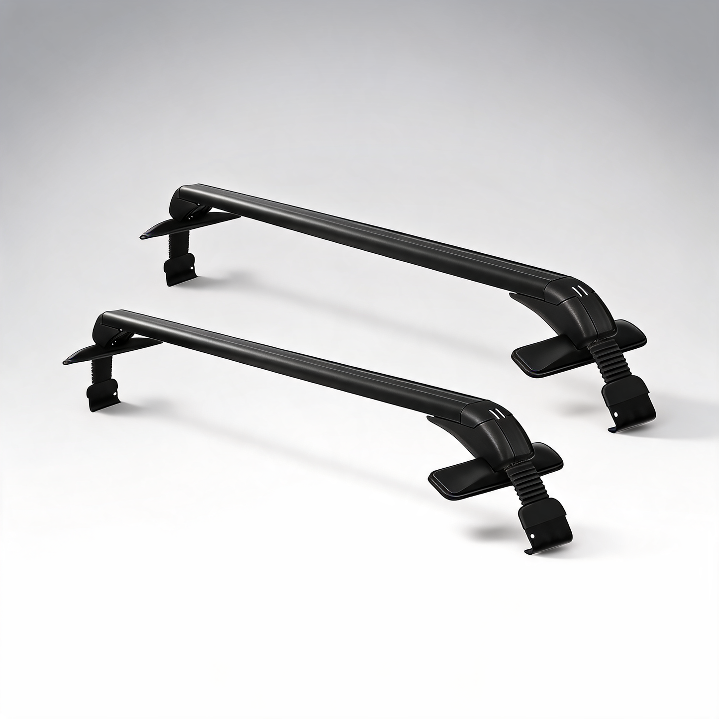 115Cm universal car roof racks carrier adjustable cross bars aluminium alloy lockable