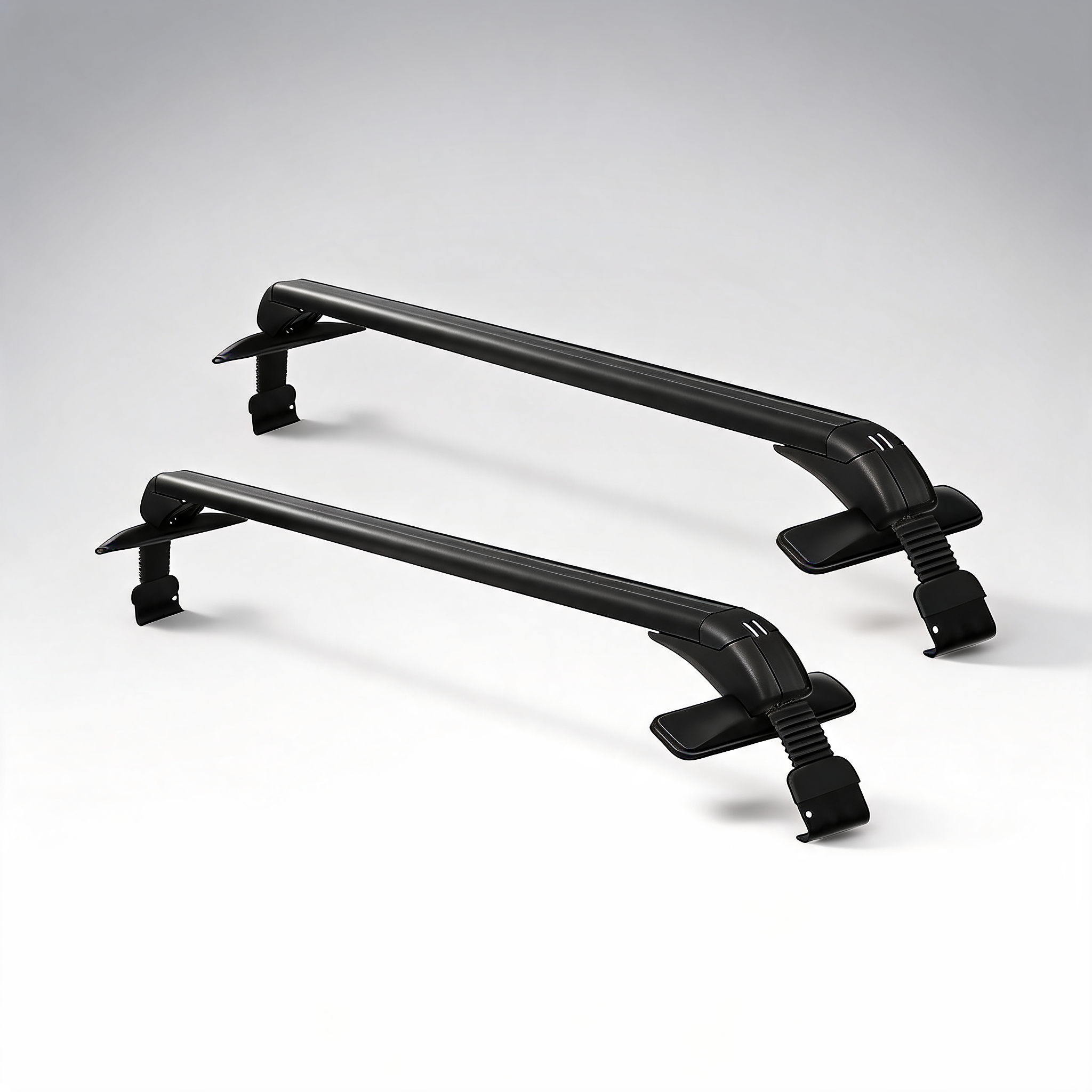 115Cm universal car roof racks carrier adjustable cross bars aluminium alloy lockable
