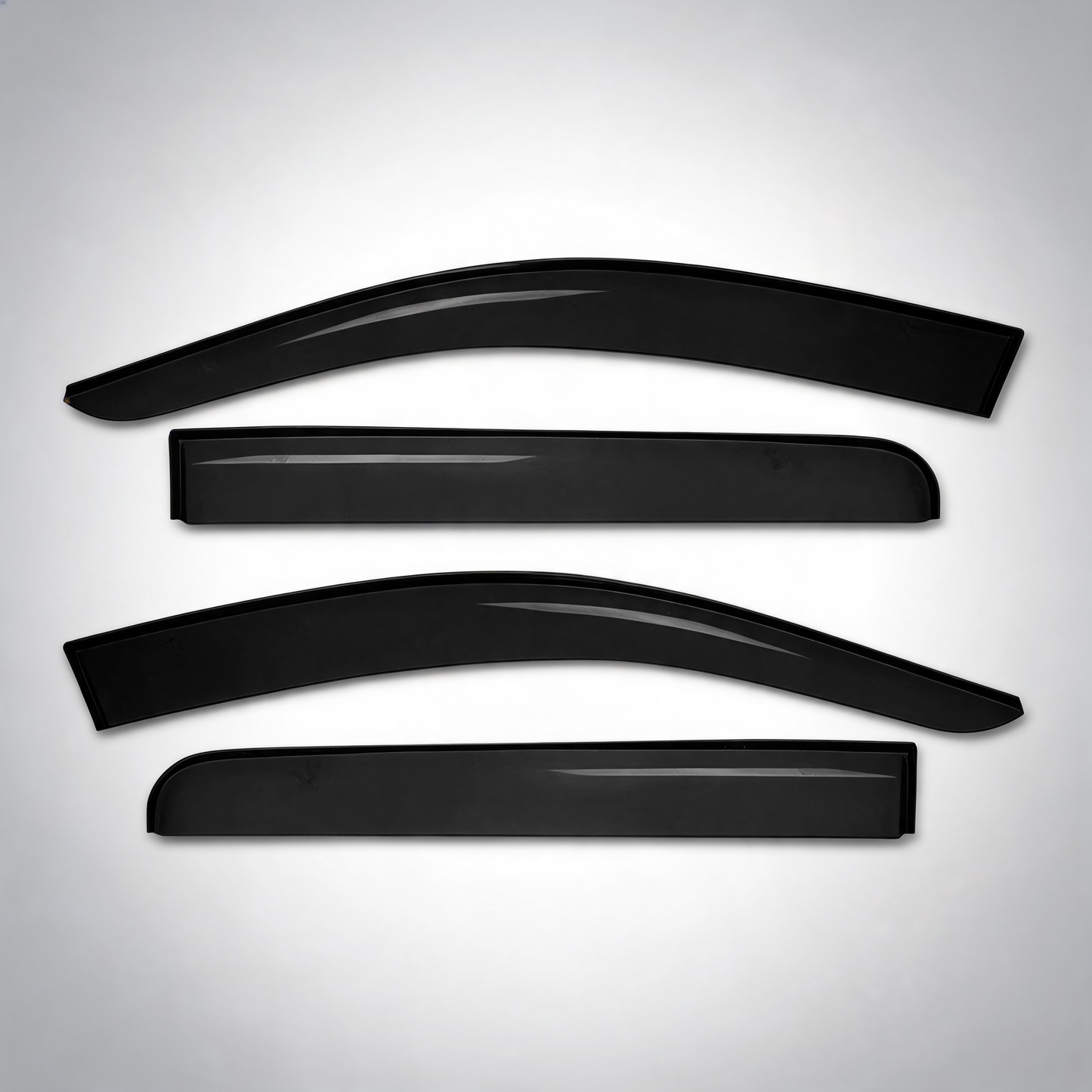 Weathershields door window visors weather shields guard for toyota kluger 2014-2020