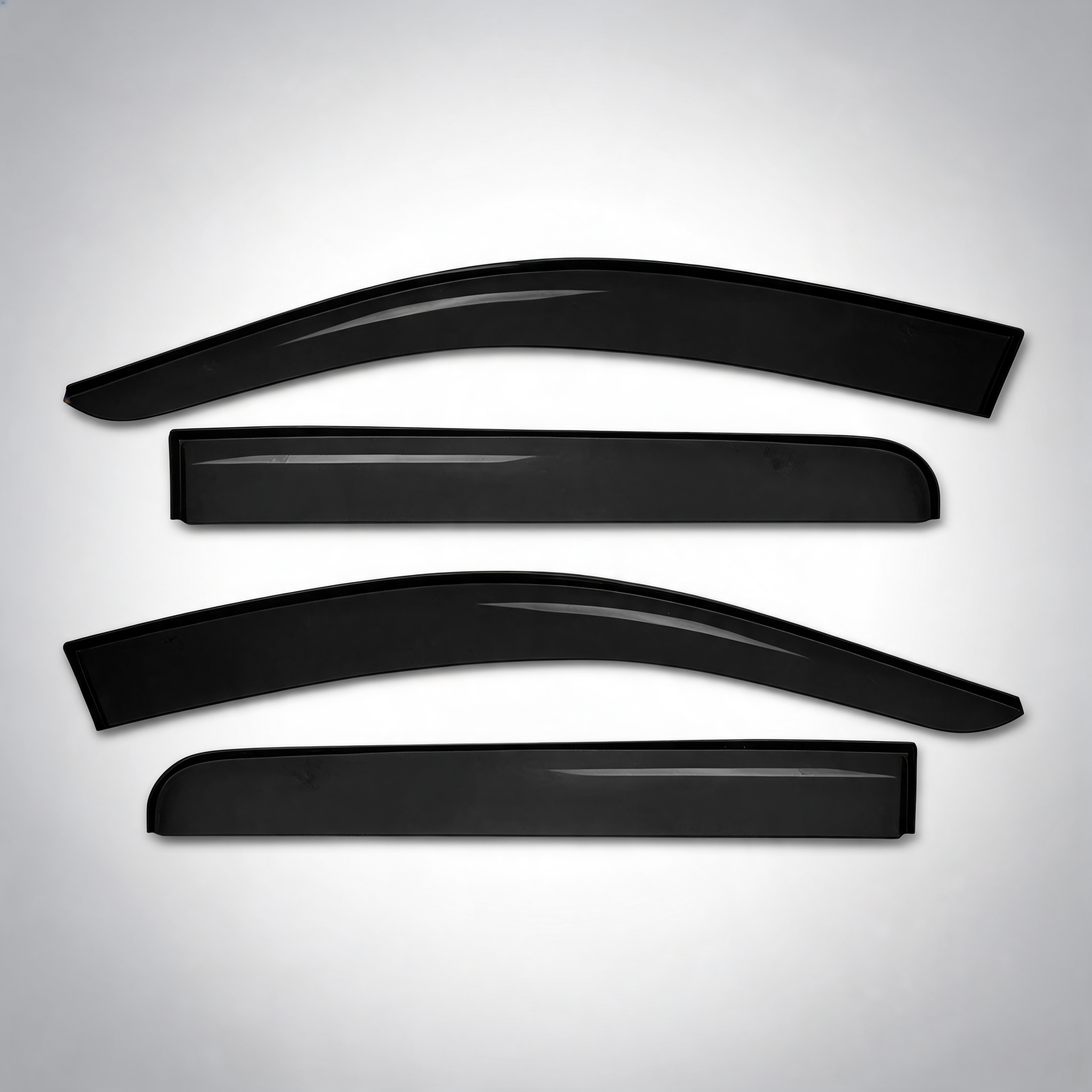Weathershields door window visors weather shields guard for toyota kluger 2014-2020