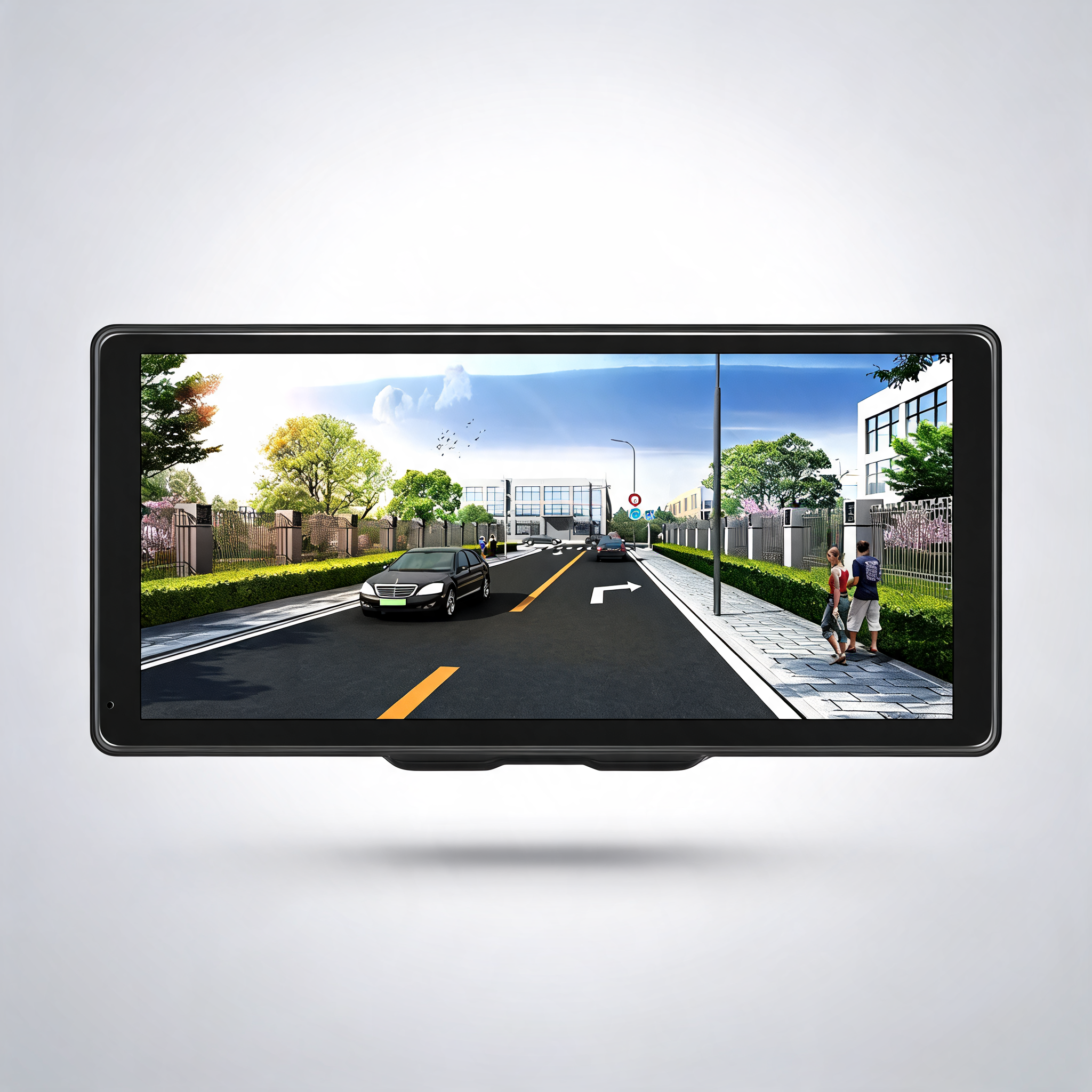 10.26 Inch 4K dash cam car stereo for apple CarPlay and android auto GPS rear camera