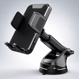 Adjustable car phone holder universal suction mount for dashboard and windscreen