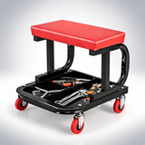 Garage roller seat car creeper seat with tool tray storage for garages mechanic roller seat