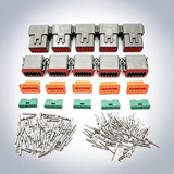 5 Sets deutsch DT series multi plug waterproof connector 12 way pin kit