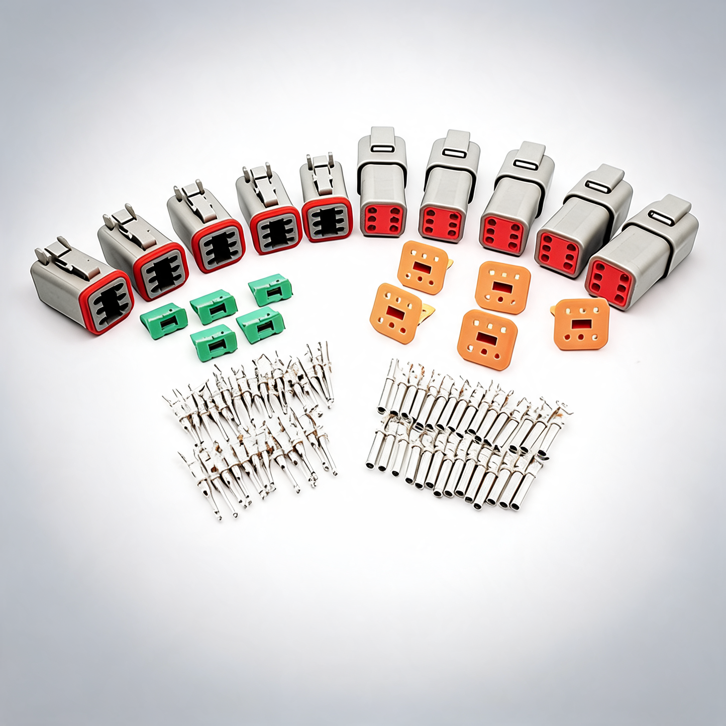 5 Set deutsch DT 6 way pin male female kit electrical connector plug waterproof
