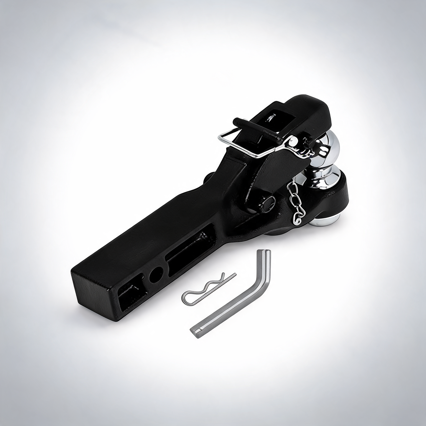 8 Ton pintle tow hook receiver arm hitch towing car truck heavy duty ball combo