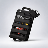 Car tool Roll-Up bag portable electrician and woodworking tool organiser Multi-Pocket storage