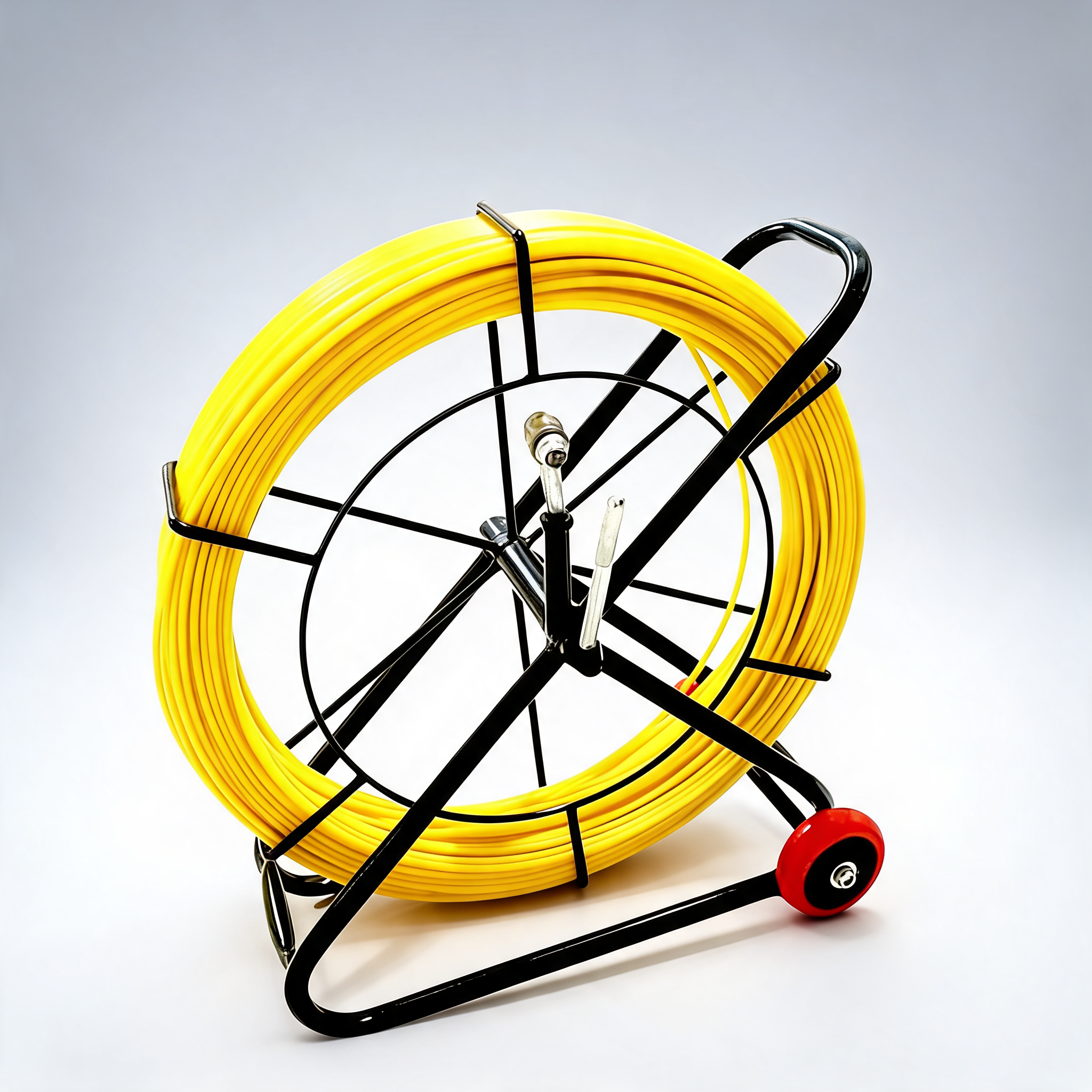 120M x 6MM fish tape puller fibreglass wire cable running duct rodder