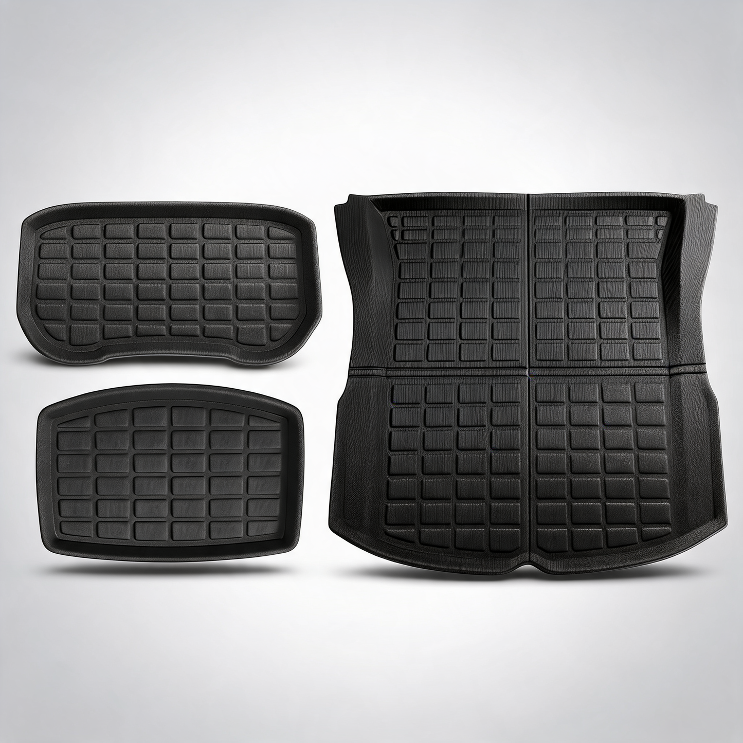 New tesla model 3 highland 2024 boot liner rear frunk cargo trunk mats weisshorn