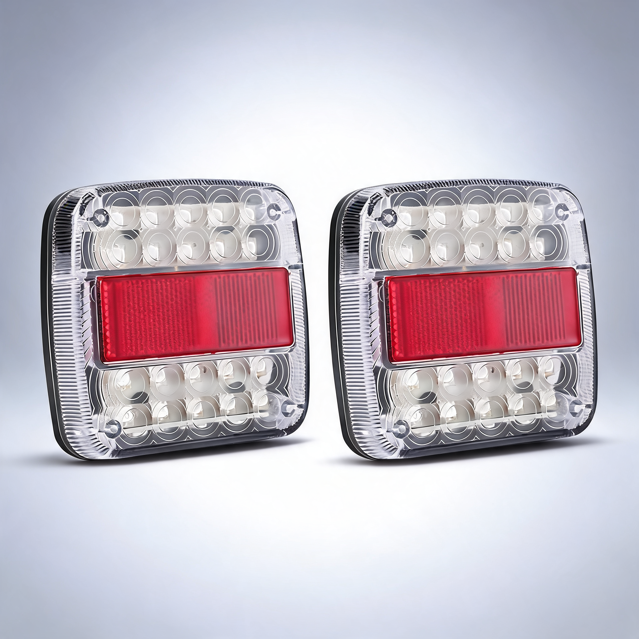 Giantz pair 26 LED tail lights stop reverse indicator 12V ute trailer truck