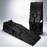 SEDY 2Pcs 2 ton heavy duty car ramps 17cm rise antiskid vehicle service ramp AU