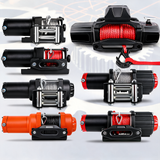 X-BULL electric winch 12V 12000LBS synthetic rope wireless remote 4WD 4X4 car trailer