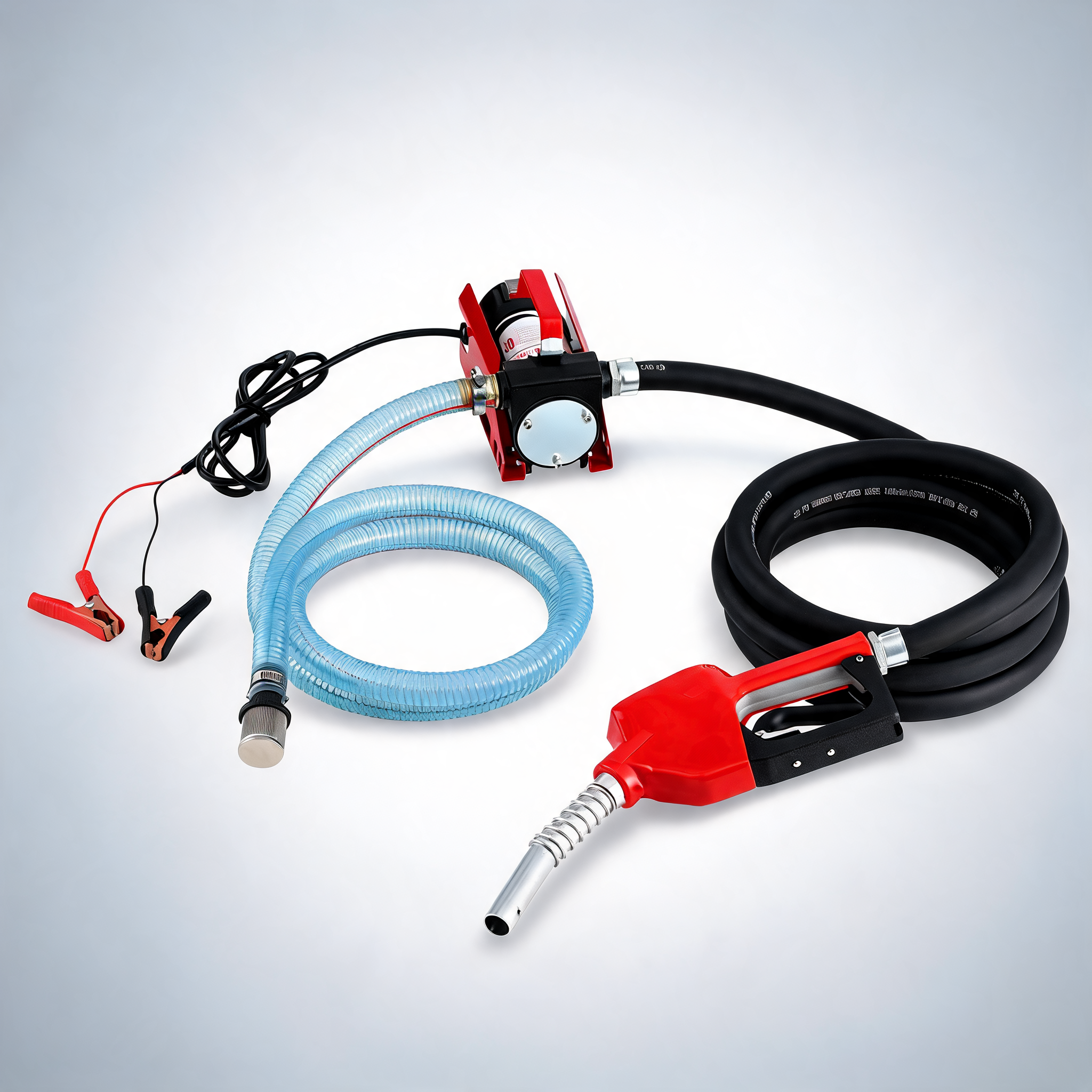 Giantz fuel transfer pump electric diesel kerosene pump 12V DC 10GPM nozzle hose