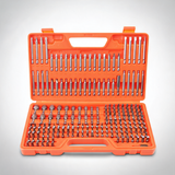 208-Piece security bit set screwdriver key hex holder tamper proof torx adaptor