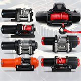 X-BULL electric winch 12V 5000LBS synthetic rope wireless remote ATV UTV boat trailer