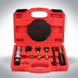 SEDY 10Pc wheel lock removal tool kit wheel locking nut key remover kit with box