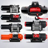 X-BULL electric winch 12V 4500LBS synthetic rope wireless remote ATV UTV boat trailer