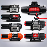 X-BULL electric winch 12V 4500LBS steel cable wireless remote ATV UTV boat trailer