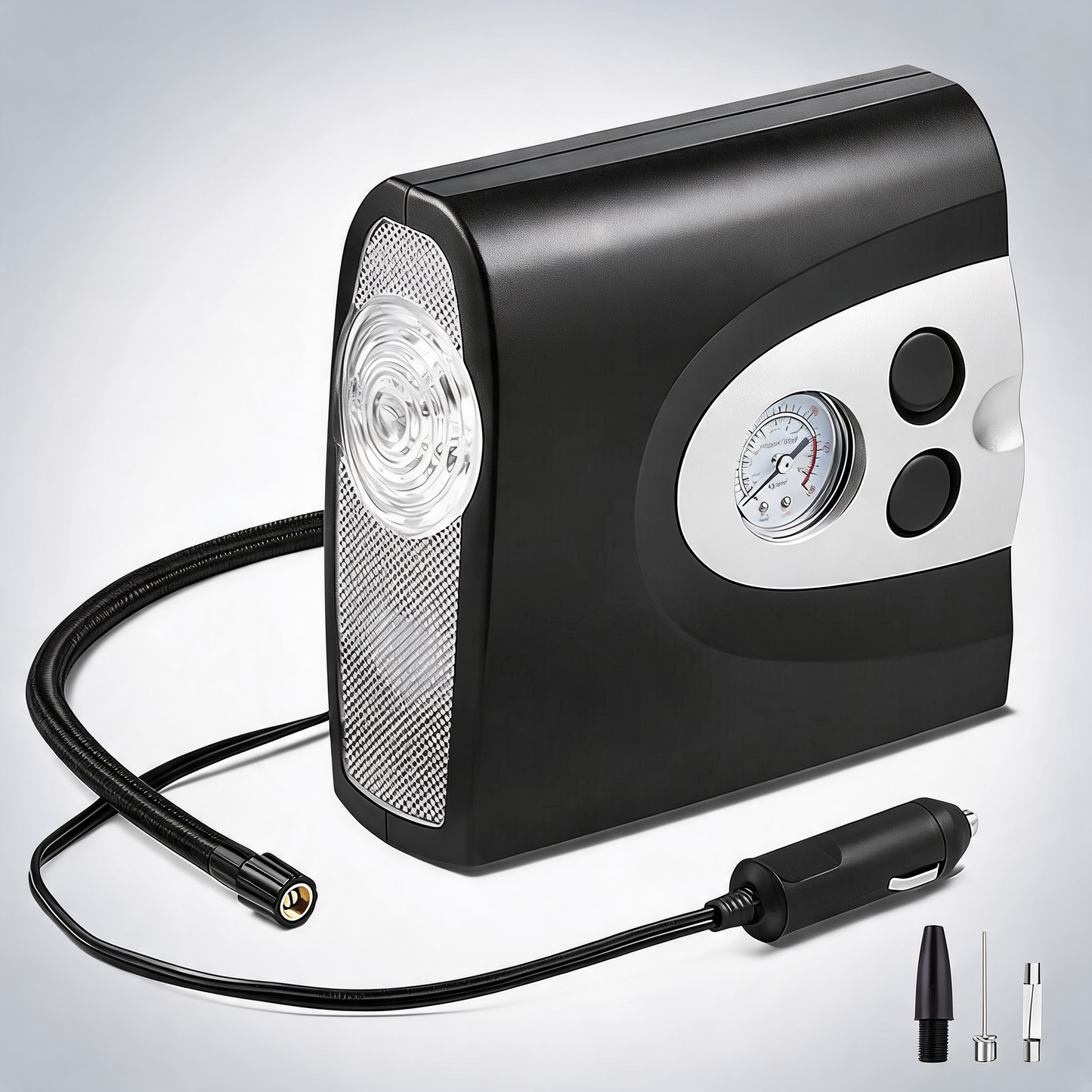 NOONE 3 IN 1 air compressor tyre inflator 12V portable car tyre inflator pump