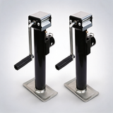 2X trailer caravan canopy jack stand 2267kg 5000lbs heavy duty weld bracket