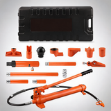 12T porta power kit hydraulic ram pump oil hose automotive body repair tool