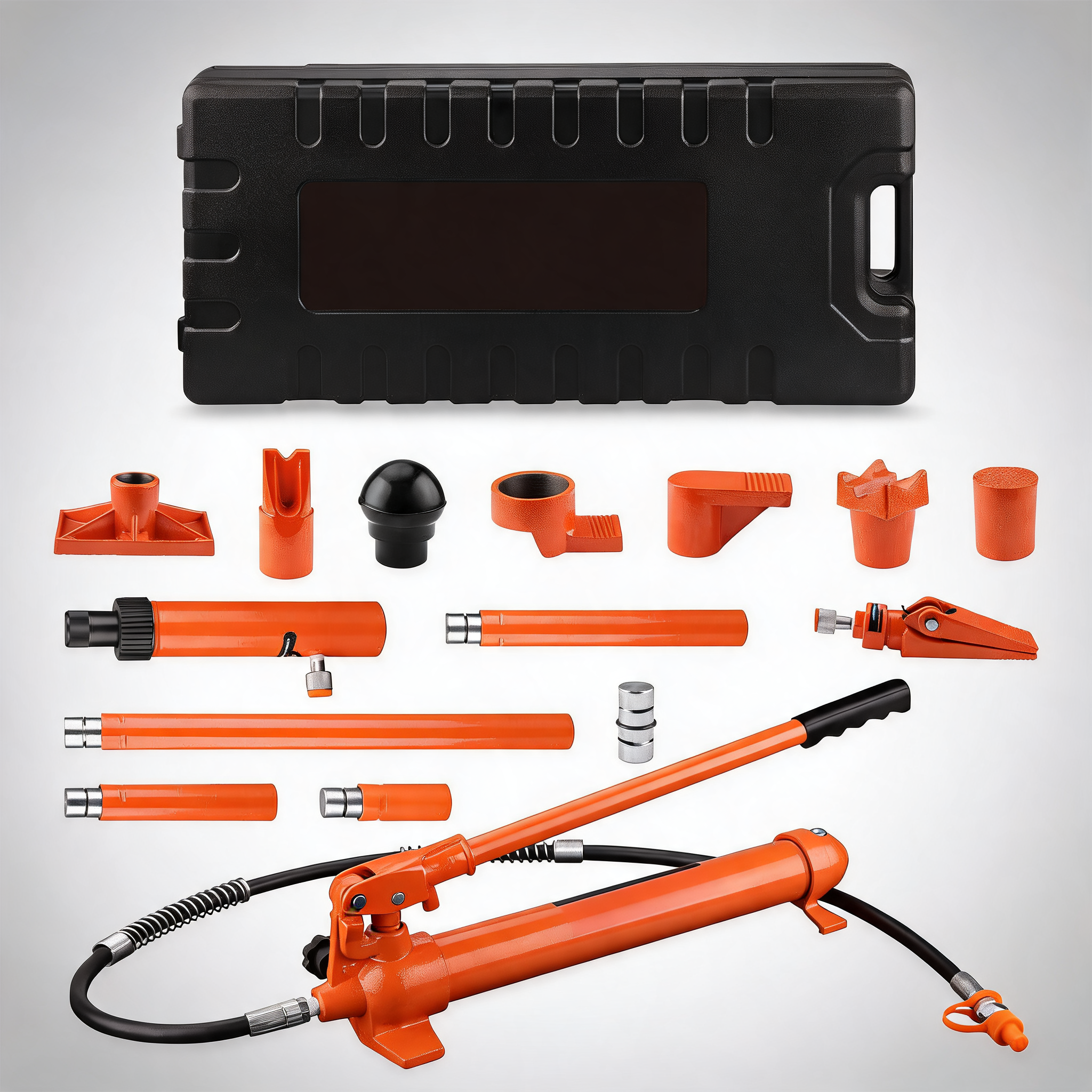 12T porta power kit hydraulic ram pump oil hose automotive body repair tool