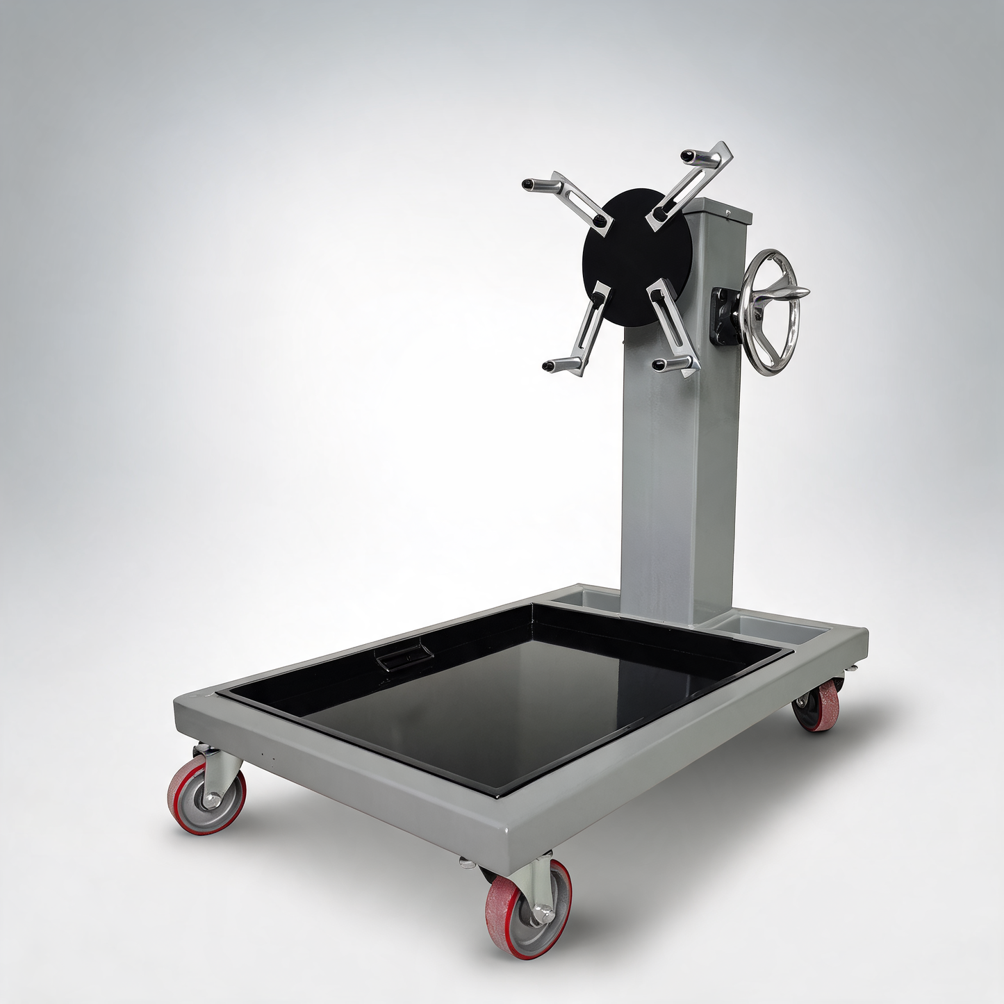 500Kg folding engine stand 1100lb heavy duty workshop auto crane hoist motor