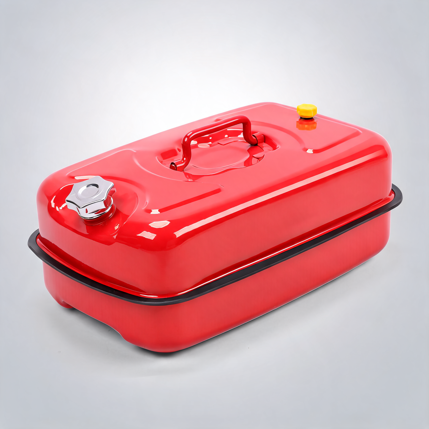 20L fuel jerry can for petrol and diesel, portable spare fuel container tank