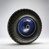 13Inch trolley wheel solid tyre steel rim for hand trolley cart