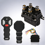 X-BULL winch solenoid relay wiring controller 500A 12V and 150ft wireless remote